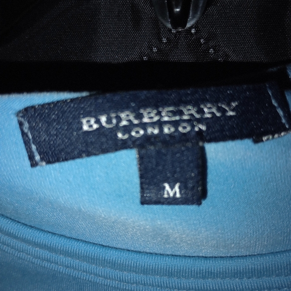 Burberry London light blue long sleeve Tshirt size medium - Picture 5 of 12